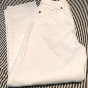 LOFT High Rise Crop Jeans